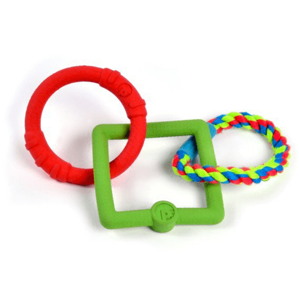 Petface Triple Tug Ring Small - DeWaldens Garden Centre
