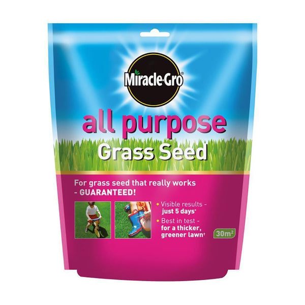 Miracle Gro All Purpose Grass Seed 30M2 - DeWaldens Garden Centre