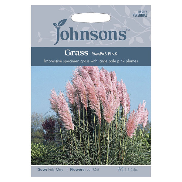 Johnsons Grass Pampas Pink Seeds - DeWaldens Garden Centre