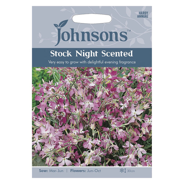 Johnsons Stock Night Scented Seeds - DeWaldens Garden Centre