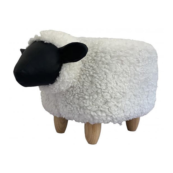 Snowflake The Sheep Footstool - DeWaldens Garden Centre