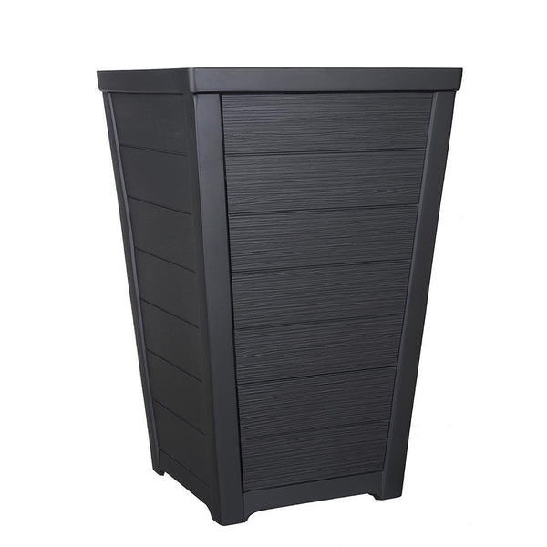Stewarts Taper Tall Planter | Anthracite | 36cm | DeWaldens Garden Centre
