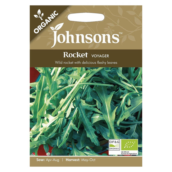 Johnsons Organic Rocket Voyager Seeds - DeWaldens Garden Centre