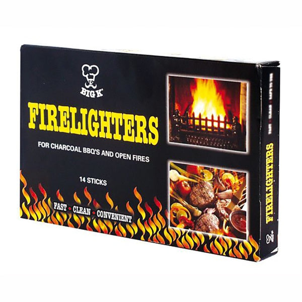 Big K Charcoal Fire Lighter Blocks - DeWaldens Garden Centre