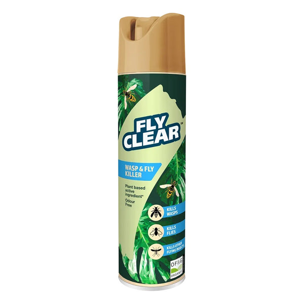 FlyClear Wasp & Fly Spray 400ml - DeWaldens Garden Centre