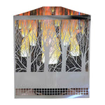 Luxa Red LED Firebox - DeWaldens Garden Centre