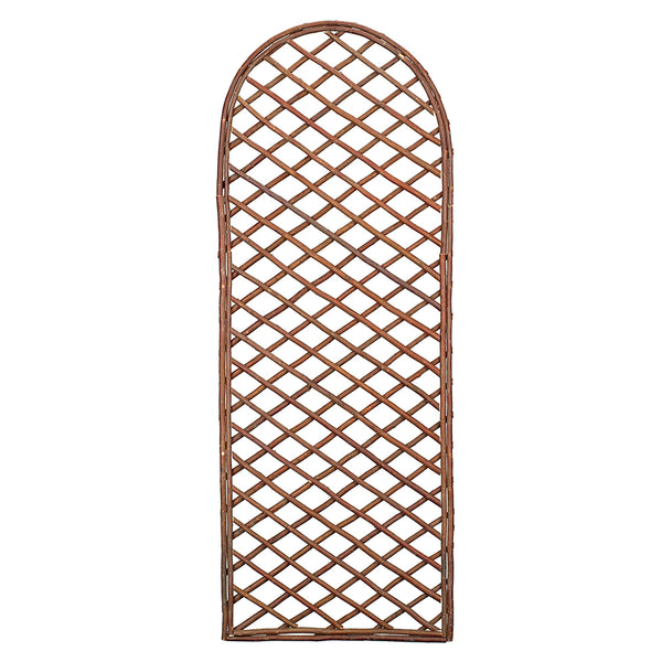Gardman Curved Willow Trellis | 1.8m | DeWaldens Garden Centre