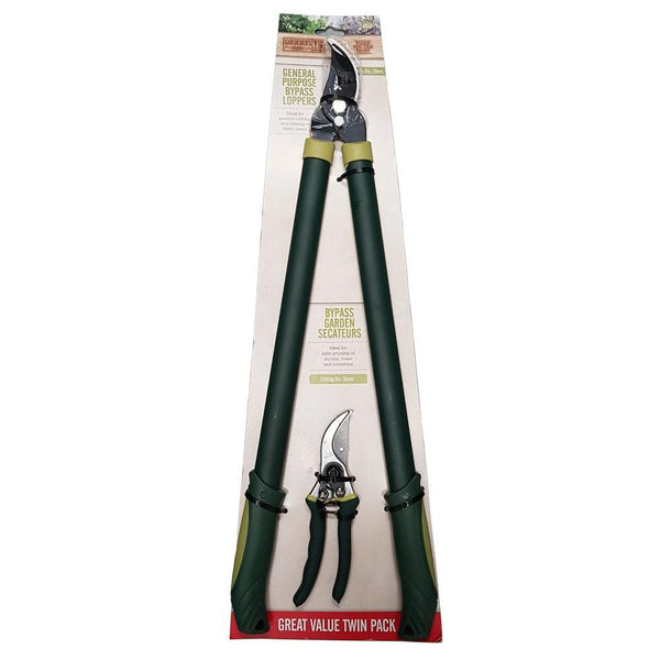 Gardener's Mate Bypass Loppers & Garden Secateurs - DeWaldens Garden Centre