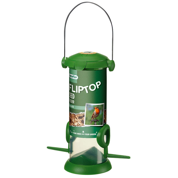 Gardman Flip Top Seed Feeder - DeWaldens Garden Centre