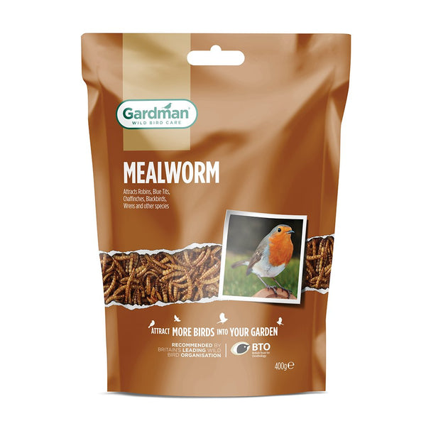 Gardman Mealworm | 400g | DeWaldens Garden Centre