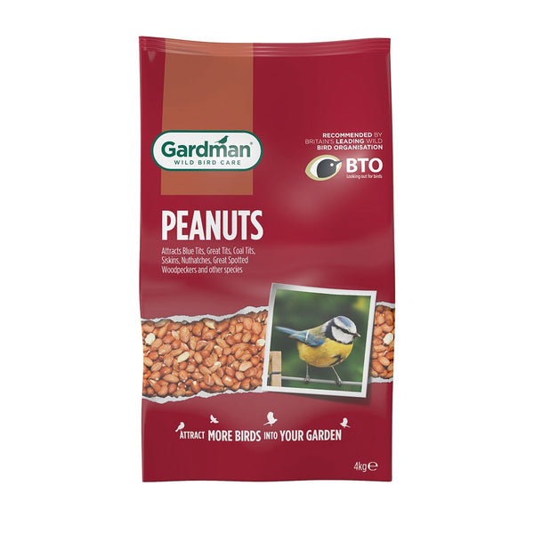 Gardman Peanuts | 4kg | DeWaldens Garden Centre