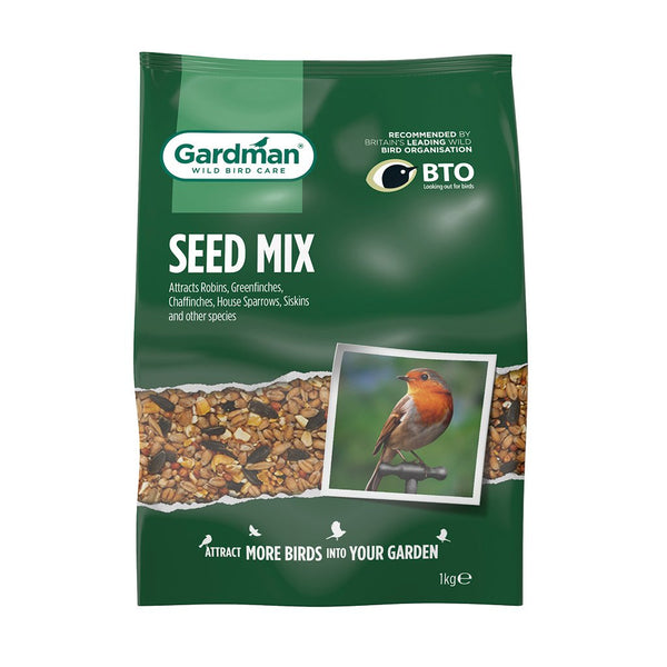 Gardman Wild Bird Seed Mix | 1kg | DeWaldens Garden Centre
