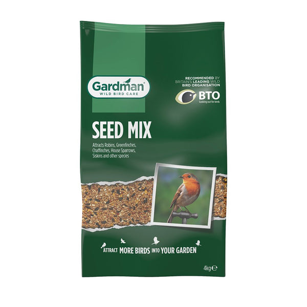 Gardman Wild Bird Seed Mix | 4kg | DeWaldens Garden Centre