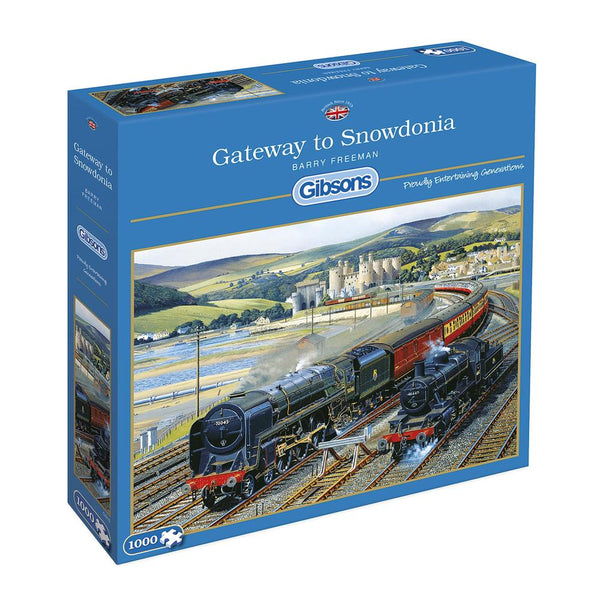 Gibsons 1000 Piece Jigsaw Puzzle - Gateway to Snowdonia - DeWaldens Garden Centre