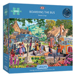 Gibsons 1000 Piece Jigsaw Puzzle - Boarding The Bus - DeWaldens Garden Centre