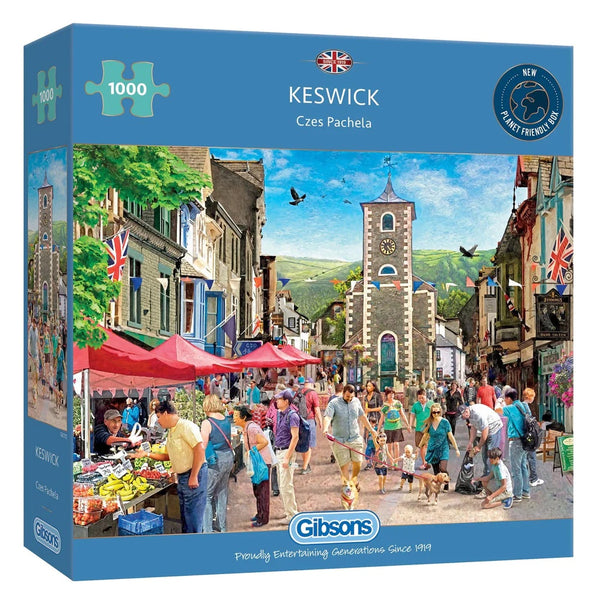 Gibsons 1000 Piece Jigsaw Puzzle - Keswick - DeWaldens Garden Centre