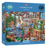 Gibsons 1000 Piece Jigsaw Puzzle - A Work of Art - DeWaldens Garden Centre