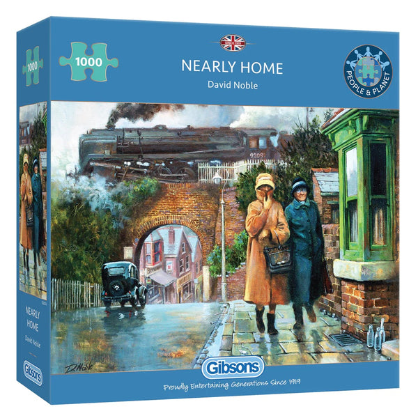 Gibsons 1000 Piece Jigsaw Puzzle - Nearly Home - DeWaldens Garden Centre