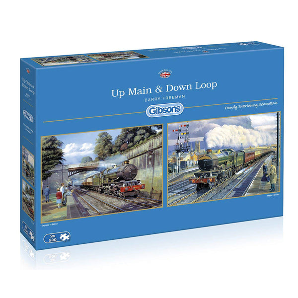 Gibsons 2x500 Piece Jigsaw Puzzle - DeWaldens Garden Centre