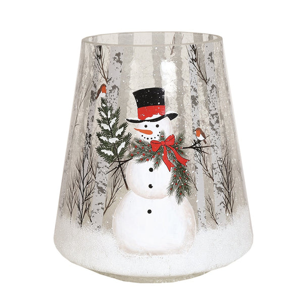 Straits Glass Hurricane Candle Holder 22cm - DeWaldens Garden Centre