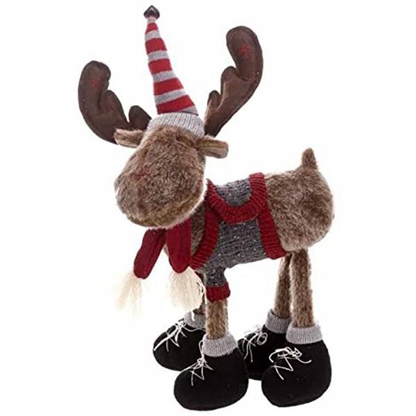 Heaven Sends Plush Reindeer Decoration Large - DeWaldens Garden Centre
