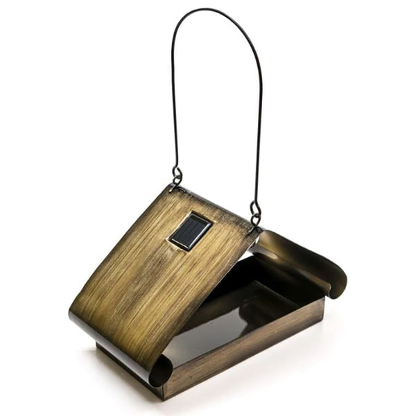 Henry Bell Solar Open Feeder - Copper - DeWaldens Garden Centre