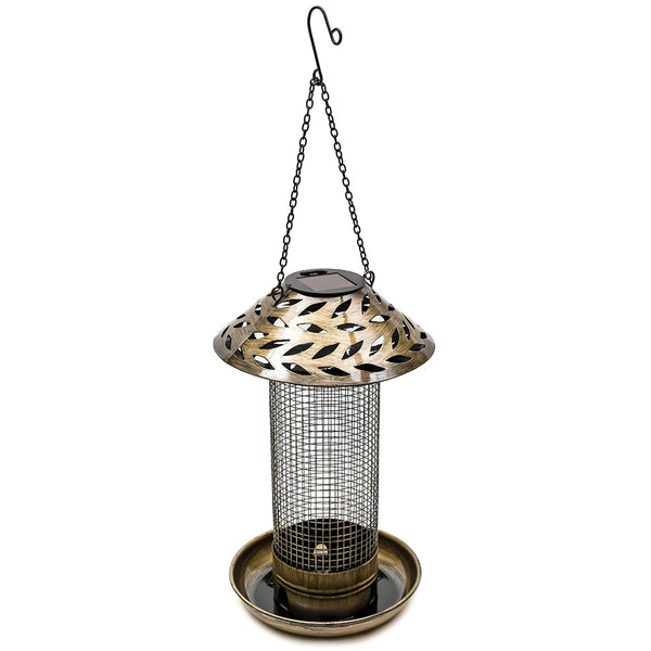 Henry Bell Solar Peanut Feeder - Copper - DeWaldens Garden Centre