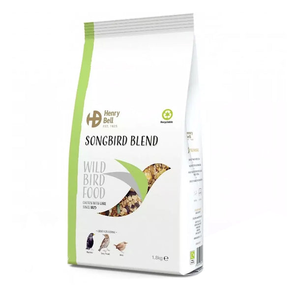 Henry Bell Songbird Blend 1.8kg - DeWaldens Garden Centre