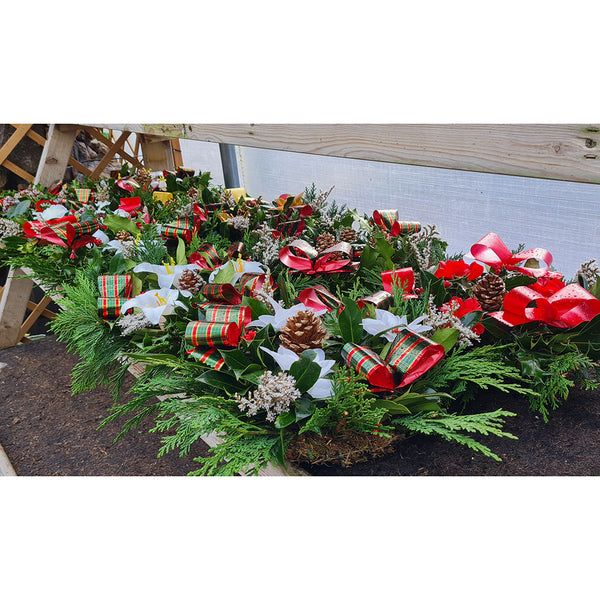 Scottish Grown Real Holly Wreaths - DeWaldens Garden Centre