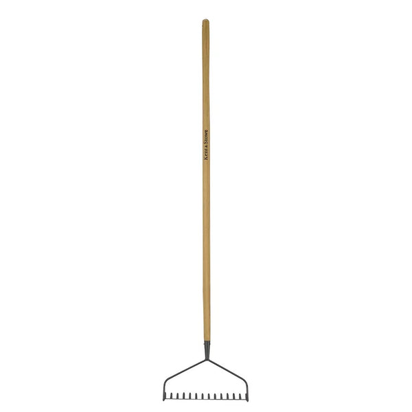 Kent & Stowe Carbon Steel Long Handled Soil Rake - DeWaldens Garden Centre