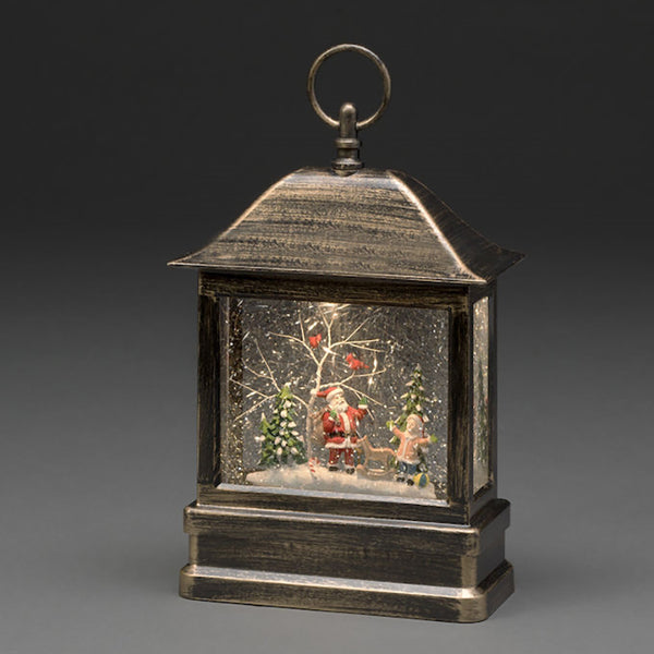 Konstsmide Water Lantern (Various Designs) | Santa Brown | DeWaldens Garden Centre