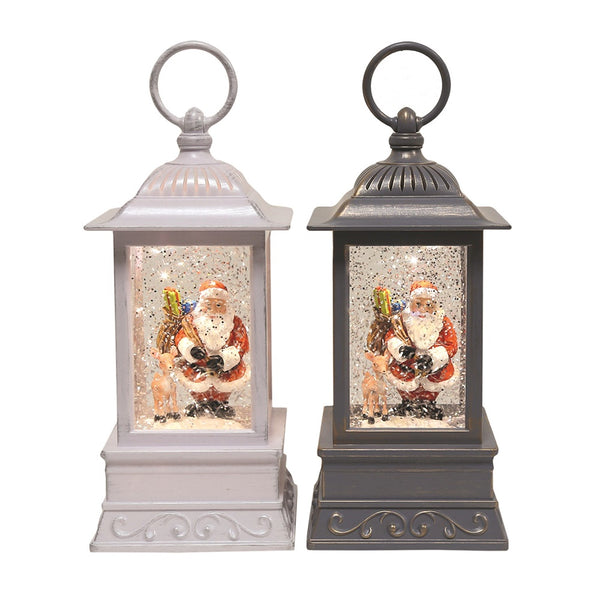 Straits LED Santa Spinner 23cm - DeWaldens Garden Centre