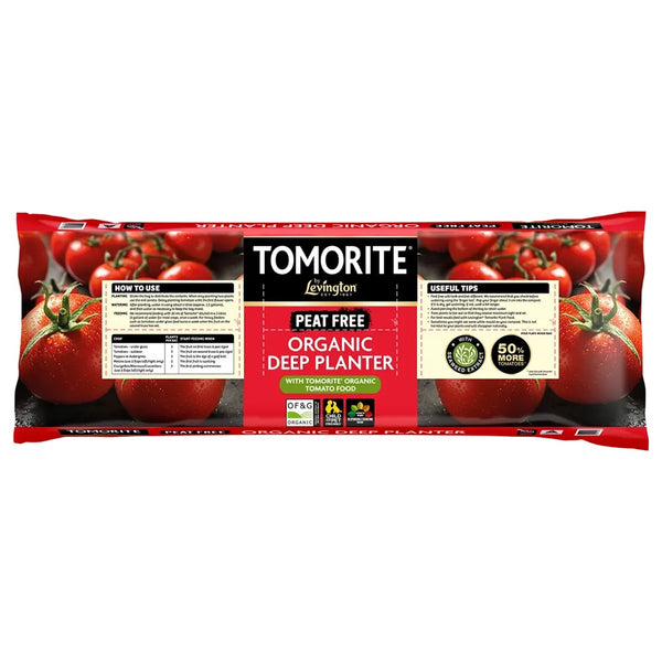 Levington  Tomorite Peat Free Organic Planter 42ltr - DeWaldens Garden Centre