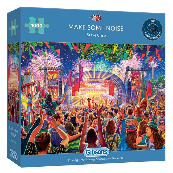 Gibsons 1000 Piece Jigsaw Puzzle - Make Some Noise - DeWaldens Garden Centre