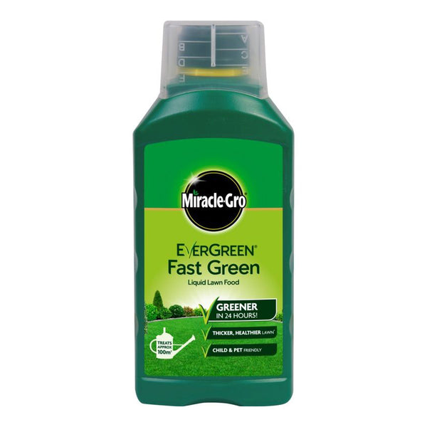Miracle Gro Evergreen Fast Green Liquid Concentrate - DeWaldens Garden Centre