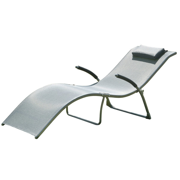 SunTime Monte Carlo Sunlounger - DeWaldens Garden Centre
