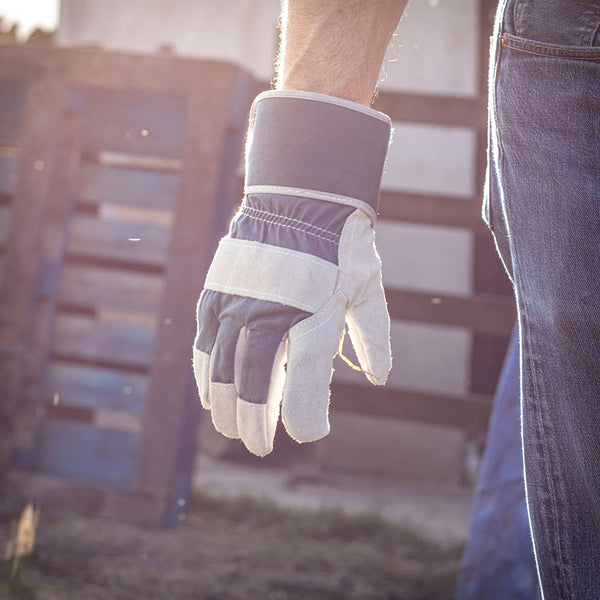 Mulch Men's Rigger Suede Gloves - The Grafter - DeWaldens Garden Centre