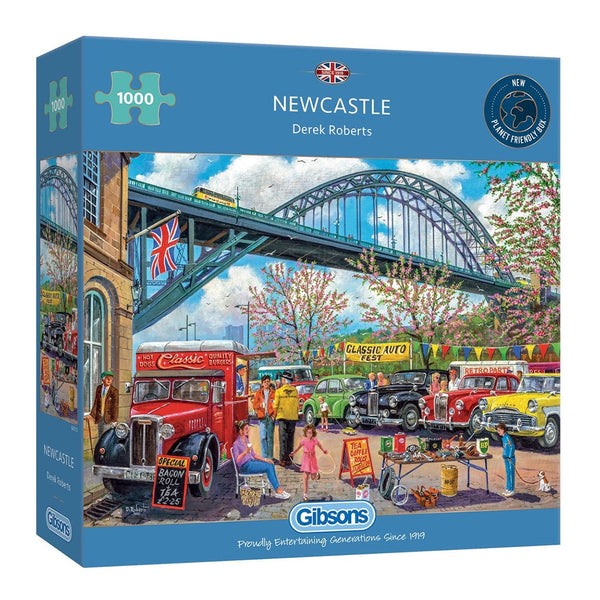 Gibsons 1000 Piece Jigsaw Puzzle - Newcastle - DeWaldens Garden Centre