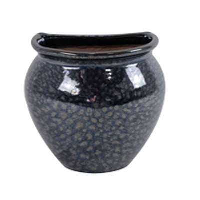 Apta Peacock Wall Jar | Blue | 14cm | DeWaldens Garden Centre