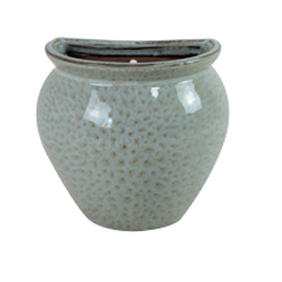 Apta Peacock Wall Jar | Green | 14cm | DeWaldens Garden Centre