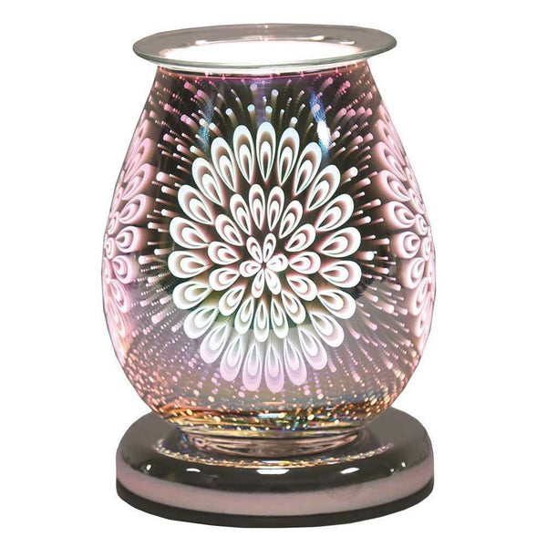 Aroma Accessories Oval 3D Electric Wax Melt Burner 16cm - DeWaldens Garden Centre