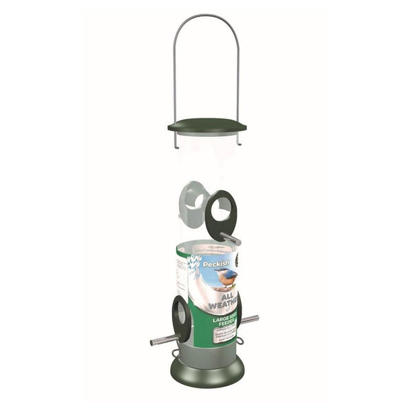 Peckish All Weather Seed Feeder | Large | DeWaldens Garden Centre