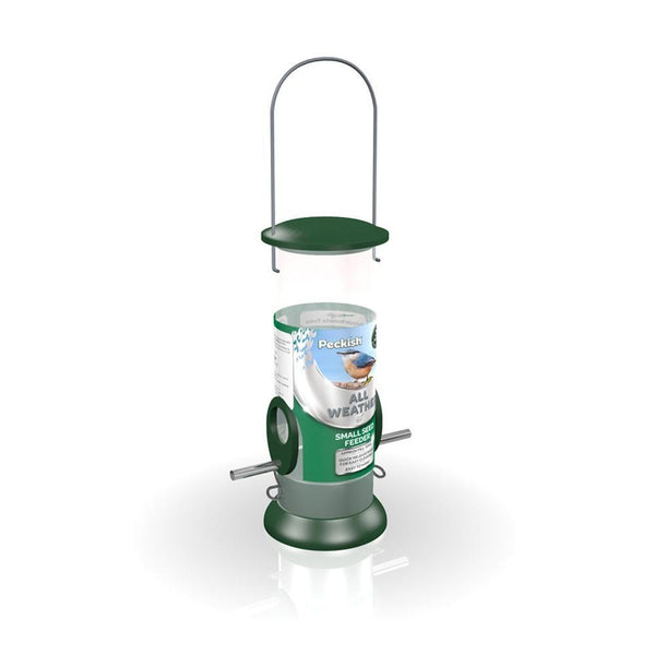 Peckish All Weather Seed Feeder | Small | DeWaldens Garden Centre