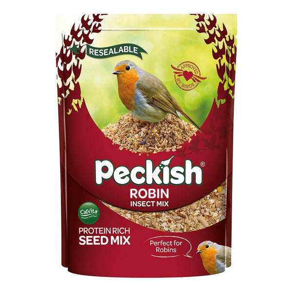 Peckish Robin Seed & Insect Mix | 1 kg | DeWaldens Garden Centre