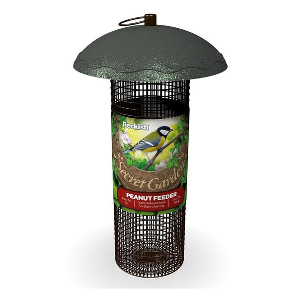 Peckish Secret Garden Peanut Feeder - DeWaldens Garden Centre