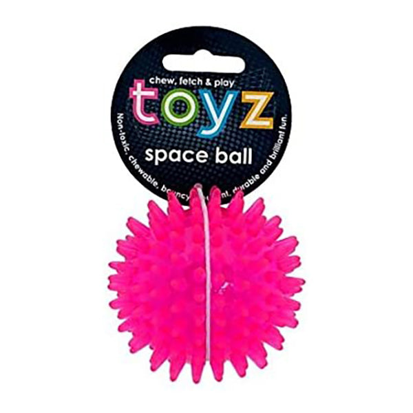 Petface Toyz Space Ball | Medium | Pink | DeWaldens Garden Centre