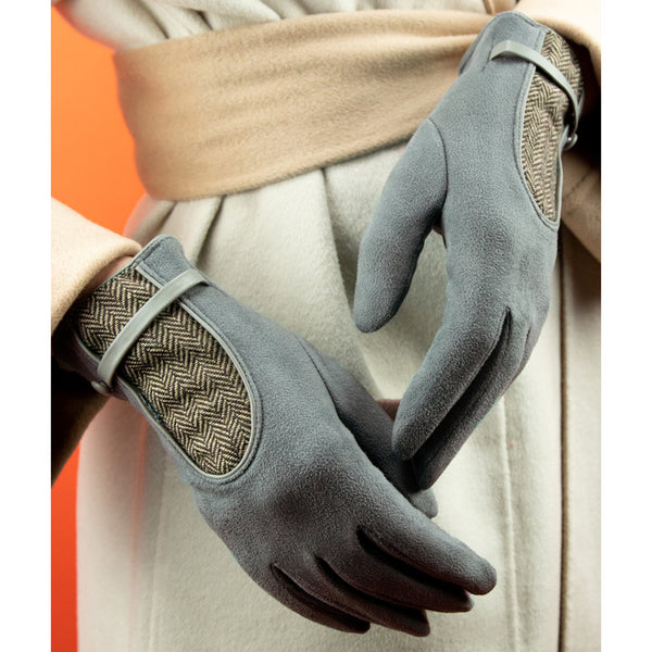 Powder Genevieve Faux Suede Gloves - DeWaldens Garden Centre