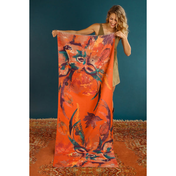 Powder Luxury Printed Scarf - DeWaldens Garden Centre