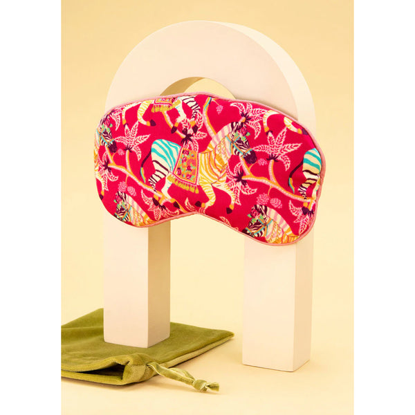Powder Luxury Lavender Silk Eye Mask - DeWaldens Garden Centre