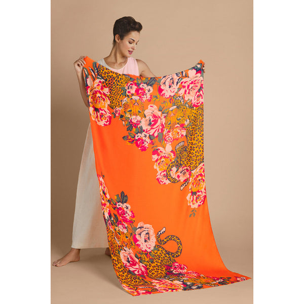 Powder Design Printed Scarf - DeWaldens Garden Centre